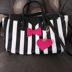 Betsy johnson stripped purse